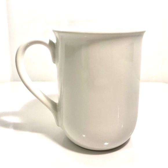 Vintage Otagiri White Mug with grey kitty. Signed. - Picture 3 of 6